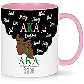 WENSSY Paraphernalia Sorority Gifts, Sorority Gifts for Women, Gift for Women and Friends 11 Ounce Pink