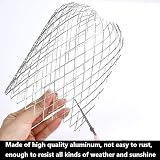KAHEIGN 6Pcs Metal Gutter Guards Expandable Screen Filter Strainer Downpipe view 2