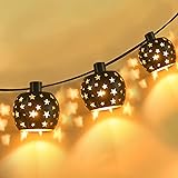 Afirst Lantern String Lights Cafe Light 11FT with