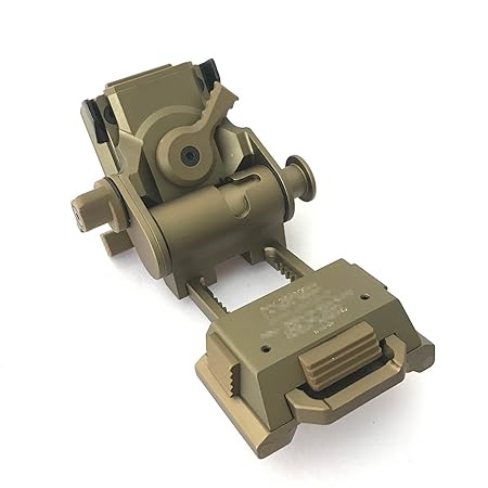 Aluminium NVG Nacht Vision Reittier Basis L4 G24 CNC (DE Tan) für Taktisch Schnell PJ MH BJ Mich Helm