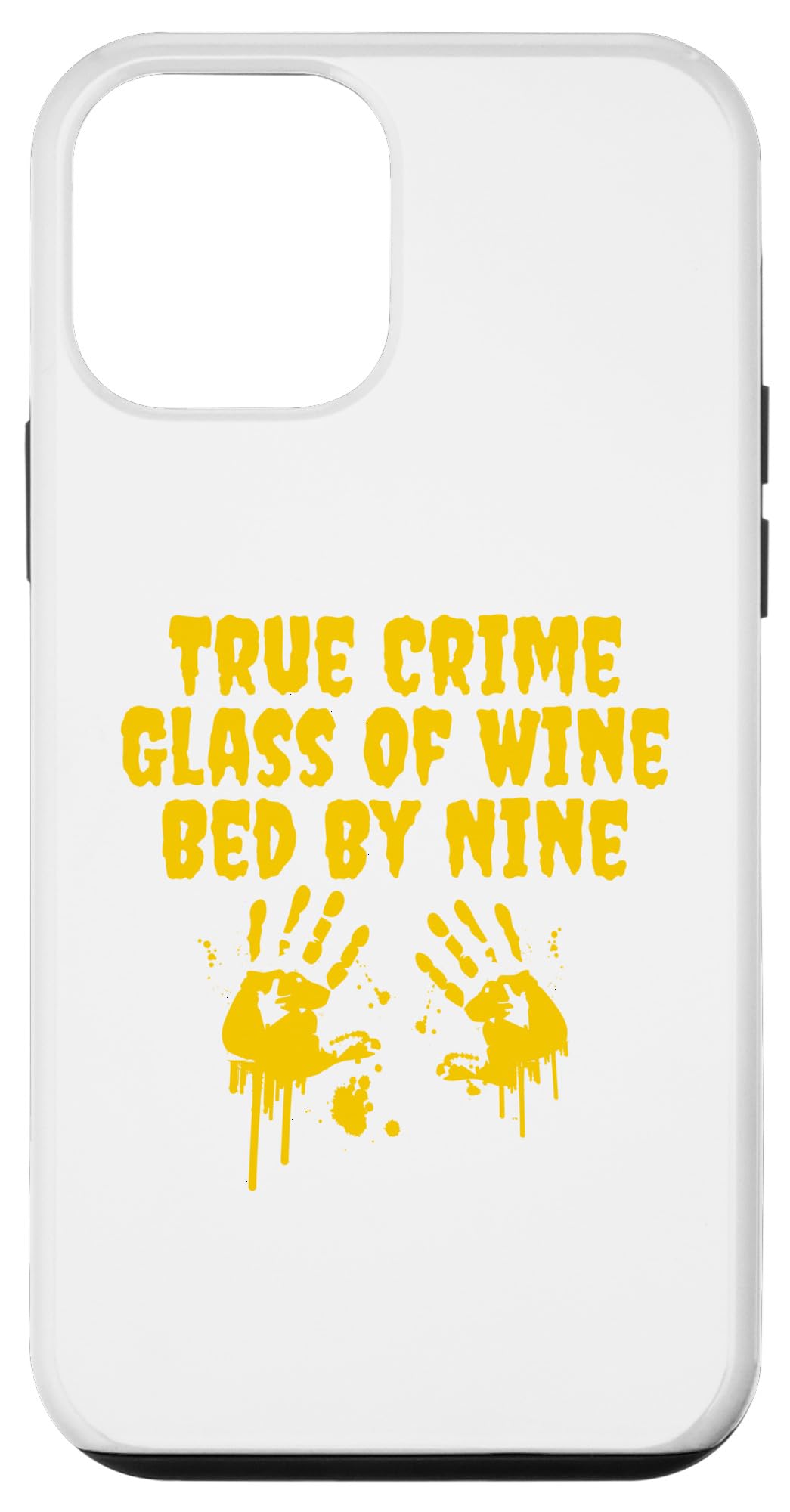 iPhone 12 mini True Crime Glass Of Wine Bed By Nine Case