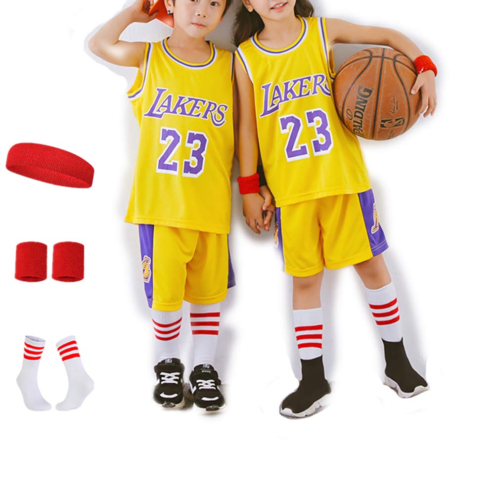 23 Fans de Lebron James Juego de Camiseta de Baloncesto para niñas ...