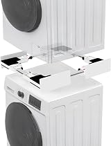 NIUXX Universal Stacking Kit for Washer & Dryer 46-66 cm Adjustable view 3