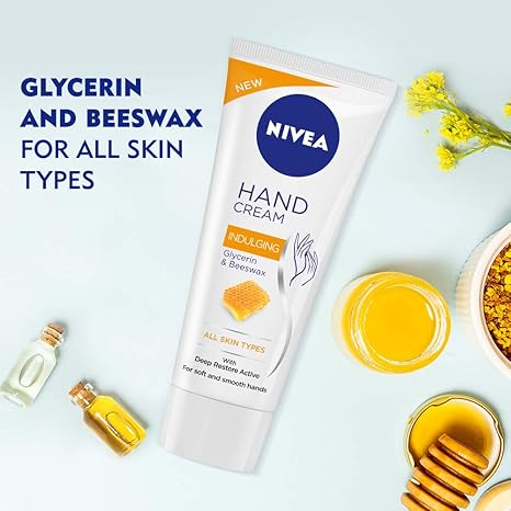 nivea hand cream with beeswax