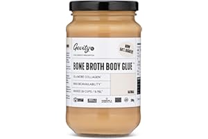 Gevity Rx Bone Broth Body Glue Concentrate - NATURAL (unflavoured) - 10x more Collagen* - The MOST Nutrient Dense - 26 servings - High Absorption Rates - Grass Fed Australian Beef - 9.17 Fl. Oz.