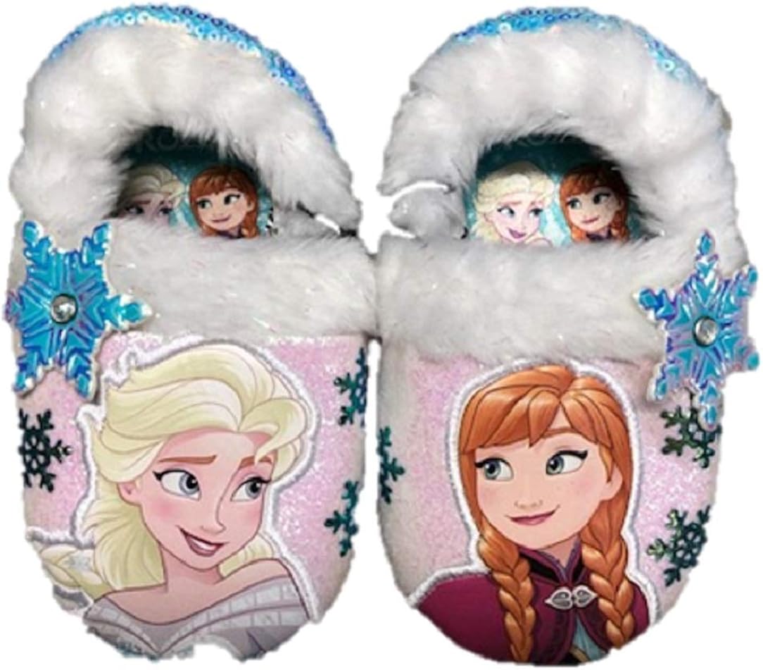 frozen elsa and anna slippers