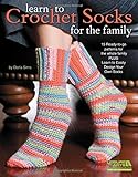 Learn to Crochet Socks for the Family by 