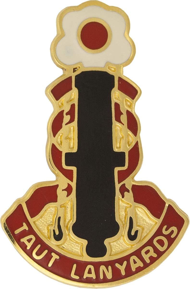 75th Field Artillery Brigade Unit Crest (Taut Lanyards