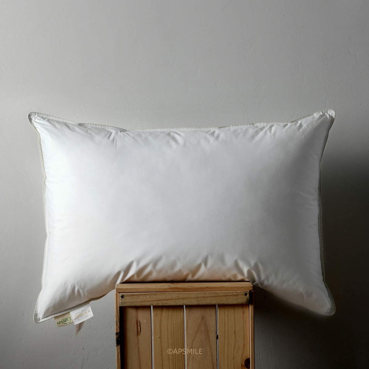 Amazon Com Apsmile Goose Down Pillow For Sleeping 100 Organic