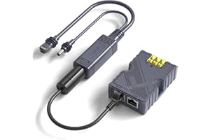 Starlink Mini PoE Splitter - SURVADV Starlink Mini Power Kit 12V, 150W DC 48V/3A Input GigE Passive & ESD Protection with Starlink Conversion Kit, RJ45 & DC Adapter Splitter for Mini Starlink Dishy