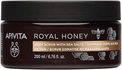 Apivita Royal Honey Body Scrub with Sea Salts & Honey 250gr