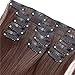 The Best 7pcs Clip in Hair Extension Placement Look Real Synthetic Hair Accessories for Women Fashion Seamless Elegant Wedding Long Bridal Hair Pieces Kit Cheap for Sale(4.6oz per set)thumb 1