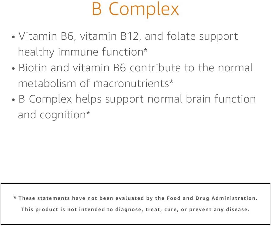  Elements B Complex, High Potency, 83% Whole Food Cultured, Supports Immune and Normal Energy Metabolism, Vegan, 65 Capsules, 2 month supply (Packaging may vary): Health & Personal Care