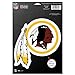 NFL Washington Redskins 83819010 Die Cut Logo Magnet, Small, Black
