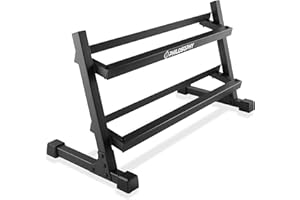 Philosophy Gym Commercial Dumbbell Rack, Heavy-Duty