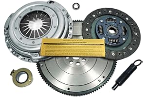 EFORTISSIMO RACING EFT Racing HD Clutch Kit with Flywheel for 2001-05 Honda Civic DX LX EX HX GX 1.7L D17 SOHC - One Step Upgrade For Enhanced Performance - Durable & Reliable - Offers 12 Month Brand Warranty