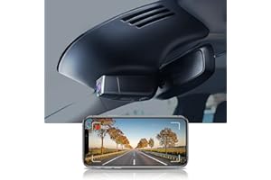 Fitcamx 4K Dash Cam Suitable for Volvo XC40 and XC40 Recharge 2021-2026 (Model B), OEM Factory Look, 2160P UHD Video, Built-i