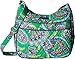 Vera Bradley Carryall Crossbody Emerald Paisley One Size