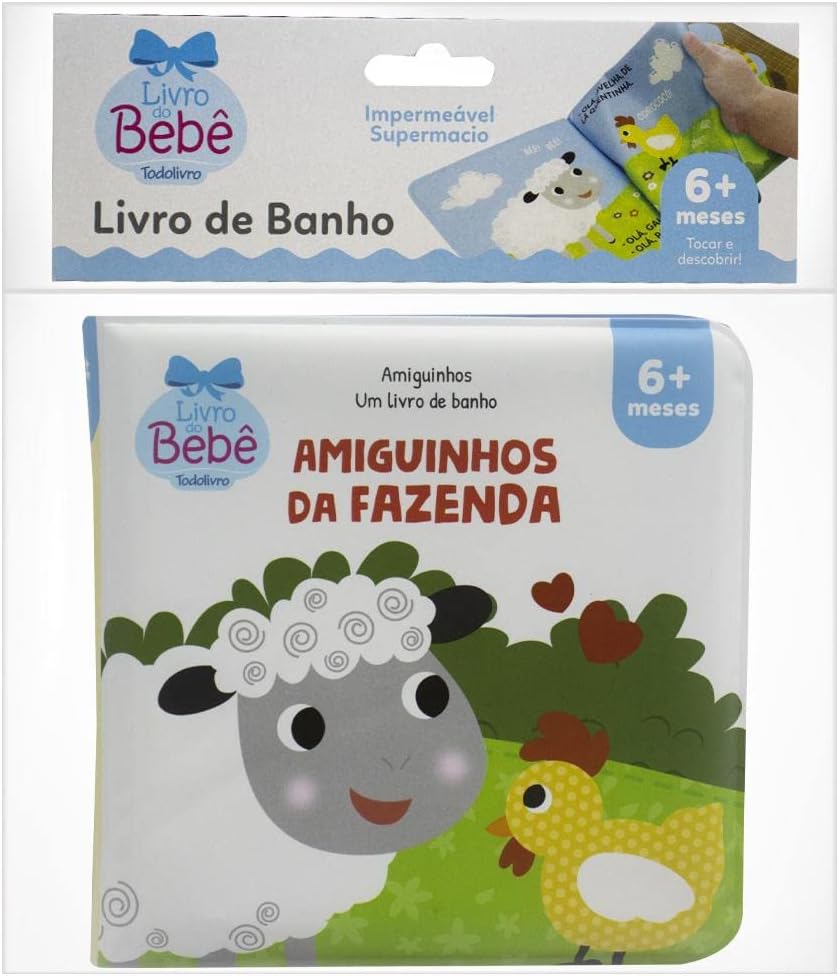 Amiguinhos - Um Livro de Banho: Amiguinhos da Fazenda