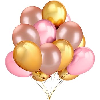 Amazon.com: LeeSky 100Pcs 12Inch Thicken Round Pearlescent ...