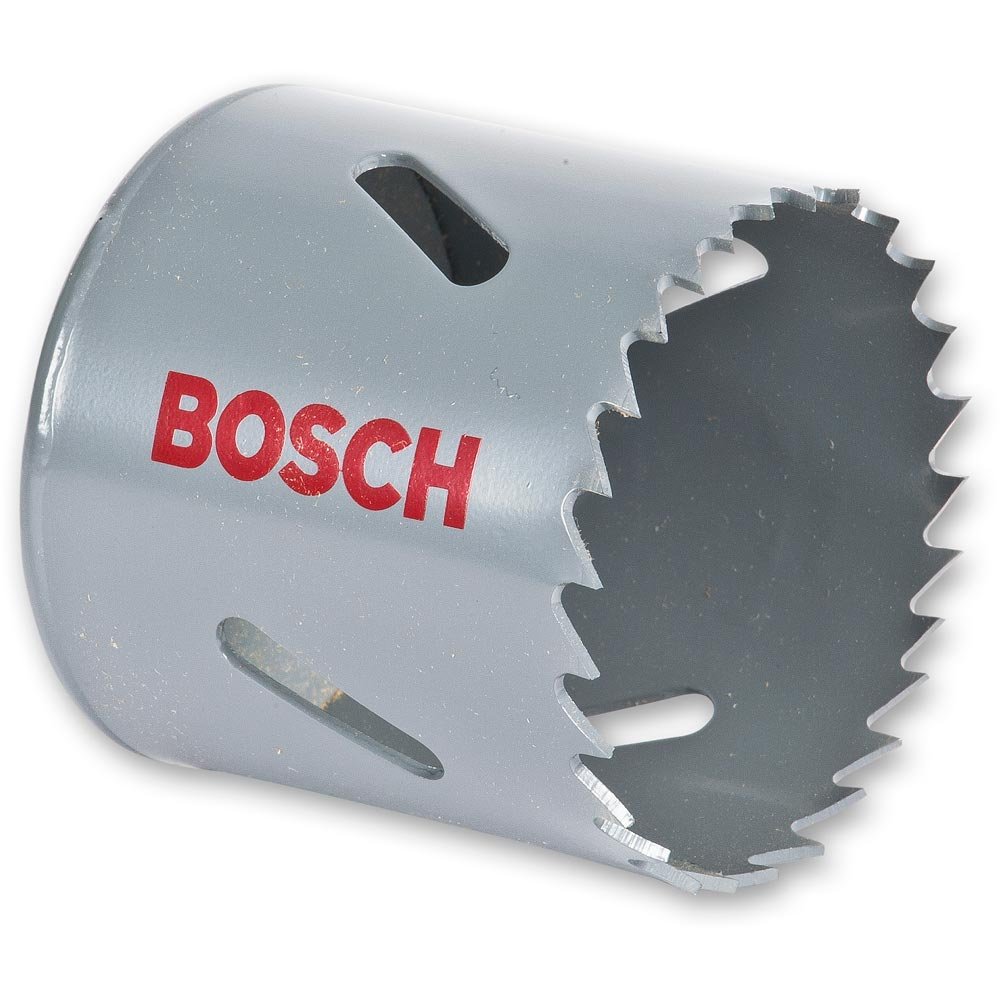 Bosch Professional 1x Hole Saw HSS Bi-metal for standard adapter (for various materials, Ø 51 mm, Accessory Rotary Drill)