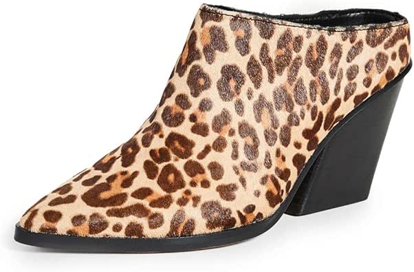 dolce vita leopard mules