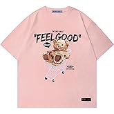 Aelfric Eden Oversized Graphic Tees Men Streetwear Casual Summer Tops Unisex T-Shirt