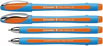 Kugelschreiber Slider Memo XB, Kappenmodell, 0,7 mm, orange