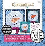 Kimberbell Embroider by Number: Snowman Machine Embroidery CD KD620