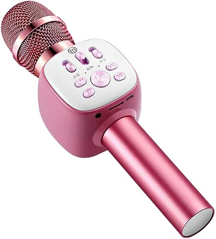 Amazon Co Jp 子供用マイク 高音質 カラオケ機器 クリスマスプレゼント 音楽プレーヤー ポータブルスピーカー 多機能カラオandroid Iosに対応 ピンク 楽器 Amazon Co Jp 子供用マイク 高音質 カラオケ機器 クリスマスプレゼント 音楽プレーヤー ポータブルスピーカー 多機能カラオandroid Iosに対応 ピンク 楽器