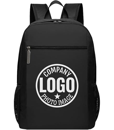 best custom laptop backpack Printualist Personalized Business Computer Color:Black Yellow Cross Current Outfitters The Multifunction - Travel