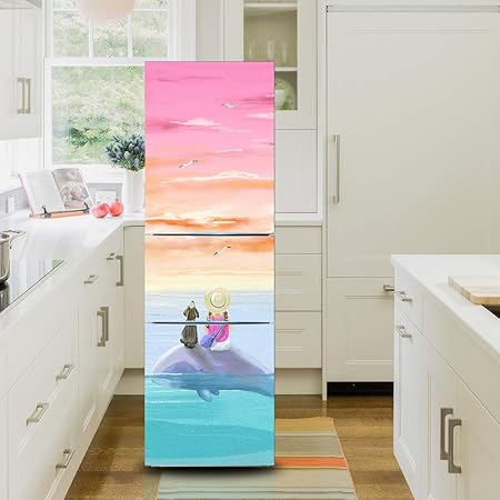 Pegatinas Nevera Refrigerador Calcomanías Autoadhesivas, Etiqueta ...