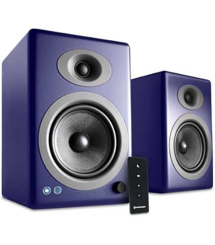 Amazon.com: Audioengine A5+ Wireless Bluetooth Bookshelf Speakers