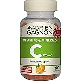 Adrien Gagnon - Sugar Free Vitamin C Gummies 120mg - Orange flavor, 60 count
