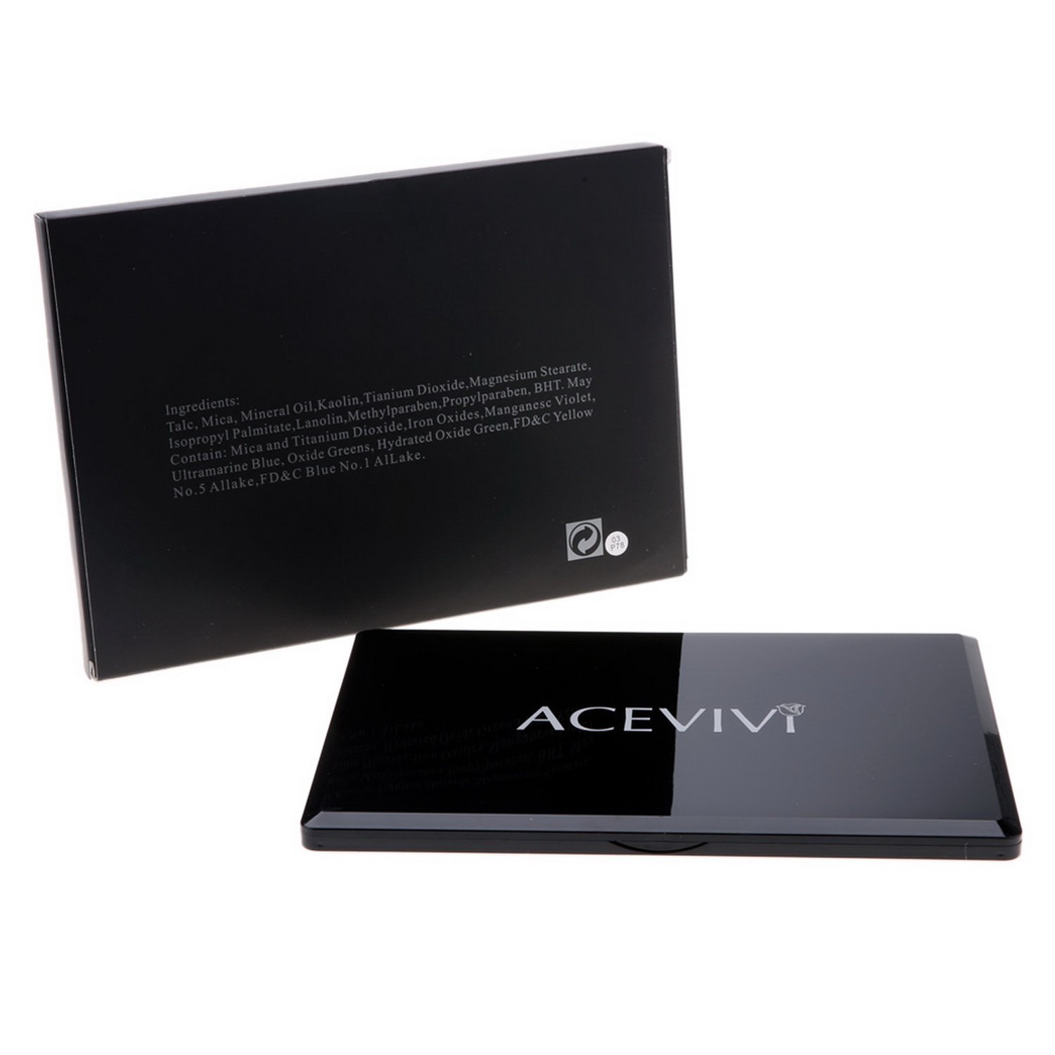 ACEVIVI Professional 78 Colors Eyeshadow Combination Pallet Eye Shadow Palette Cosmetic Makeup Kit Set with Blush, Highlighters and Liner Shades (FBA)