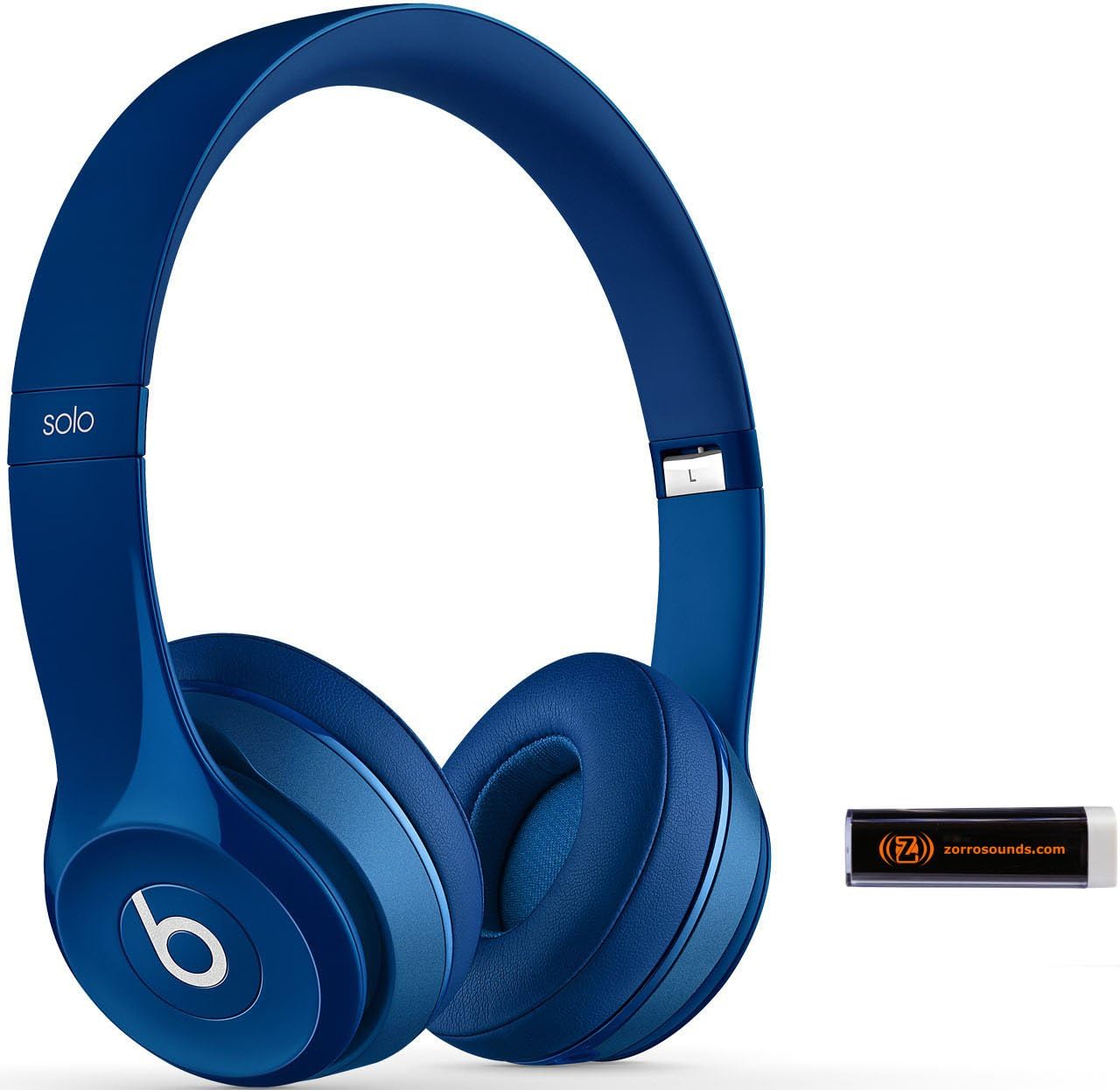 Beats by Dr. Dre Solo 2.0 Blue OnEar Headphones Travel