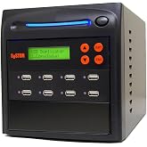 Systor 1 to 7 USB Duplicator &amp; Sanitizer 2GB/Min - SYS-USBD-7 | Standalone Multiple Flash Memory Copier/Cloner &amp; Storage Drive Eraser, Copy Speeds Up to 33MB/Sec