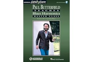 Paul Butterfield - Blues Harmonica Master Class Book/Online Audio