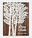 Wedding Sign - Personalized Wedding Gift - Wedding Decor - Wedding Tree Guest Book Alternative