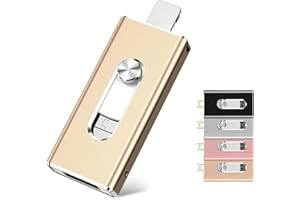 4 in 1 Flash Drive 2TB, USB 3.0 Multi Interface for iPhone Android PC, No WiFi No Cable, Portable U Disk with Micro USB/8 Pin