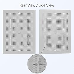 LeMotech 2pc Junction Box Mounting Plate ABS