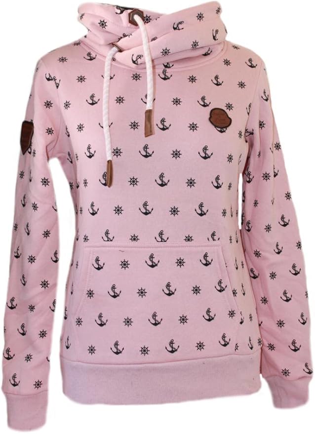 Hansber Hansber Kinder Mädchen Hoodies Langarmshirt Regenbogen Farbe Kapuzenpullover Mit Tasche