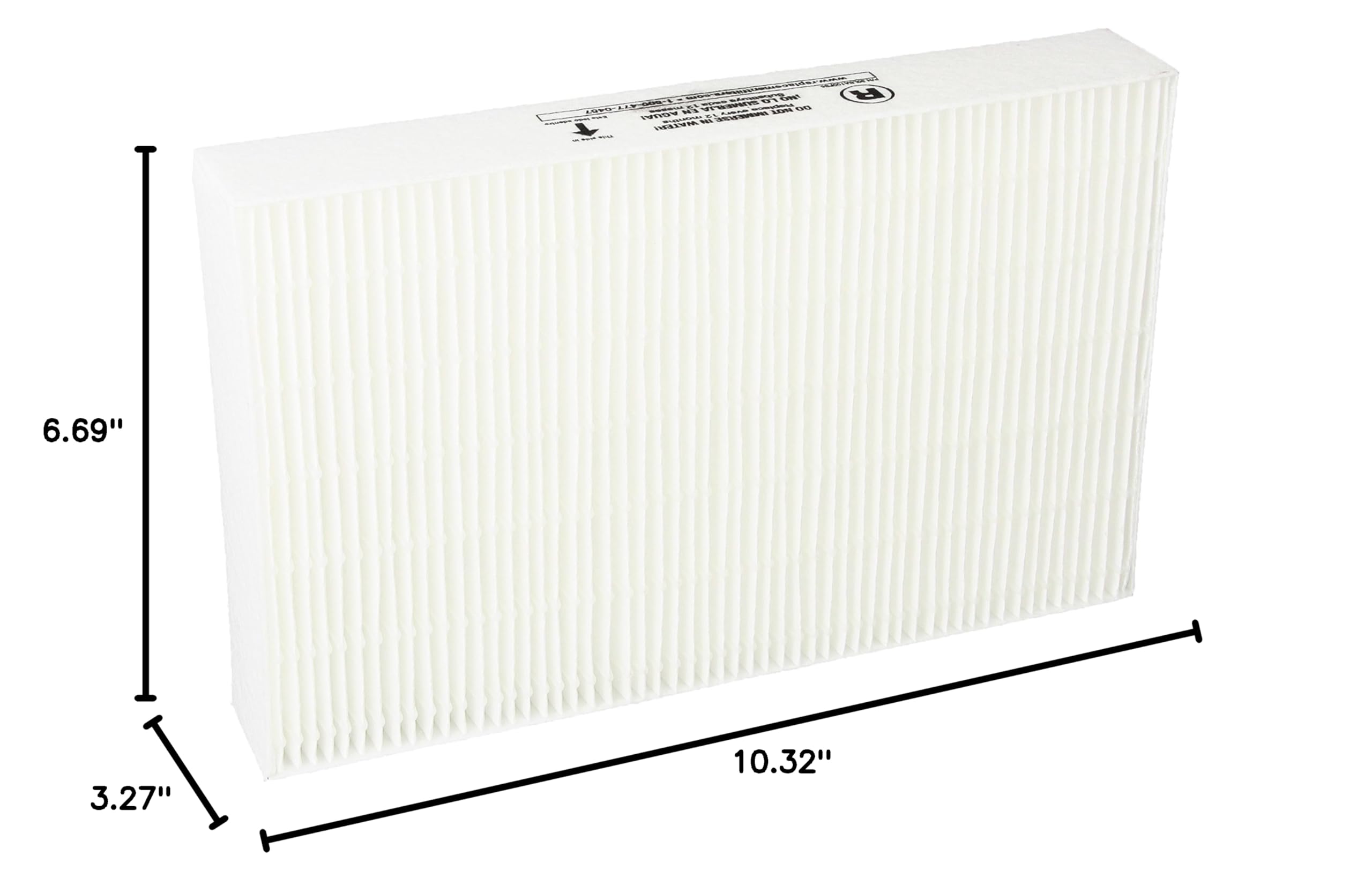 Honeywell HEPA Air Purifier Filter R, 2-Pack for HPA 100/200/300 and 5000 Series - Airborne Allergen Air Filter Targets Wildfire/Smoke, Pollen, Pet Dander, and Dust