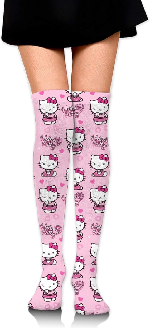 Over Knee Socks Nifty Hello Kitty Casual High Stockings Warm Long