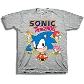 Sega Boys Sonic The Hedgehog Short Sleeve Tshirt