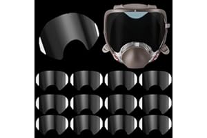 Frienda 100 Pcs Peel off Lens Cover Shield Respirator Mask Protective Cover Compatible with 6885, 6000, 6700, 6800, 6900 Seri