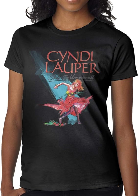 Amazon Co Jp Cyndi Lauper シンディ ローパー ファッション女性夏tシャツ女性の半袖人気の緩いプルオーバートップス 服 ファッション小物