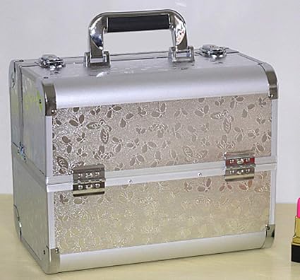 W&lx Kit de Belleza, Grande Profesional portátil Neceser ...
