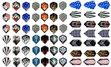 Champion Sport Co New 21 Sets (63 Pieces) of Darts 2d and Aluminium Flights Assorted Wholesale