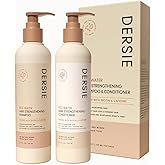 Rice Water Hair Growth Shampoo & Conditioner: Biotin & Caffeine Infused for Thinning Hair - Women & Men